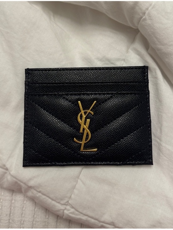 Other Accessories - Gold YSL Card Holder